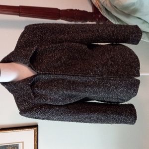 JONES & COMPANY  ZIP UP BLAZER